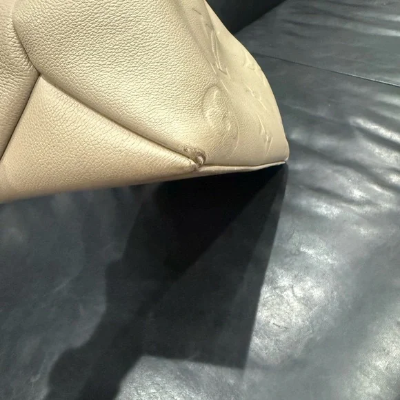 Louis Vuitton Grand Palais Tan Embossed Satchel - Picture 8 of 16